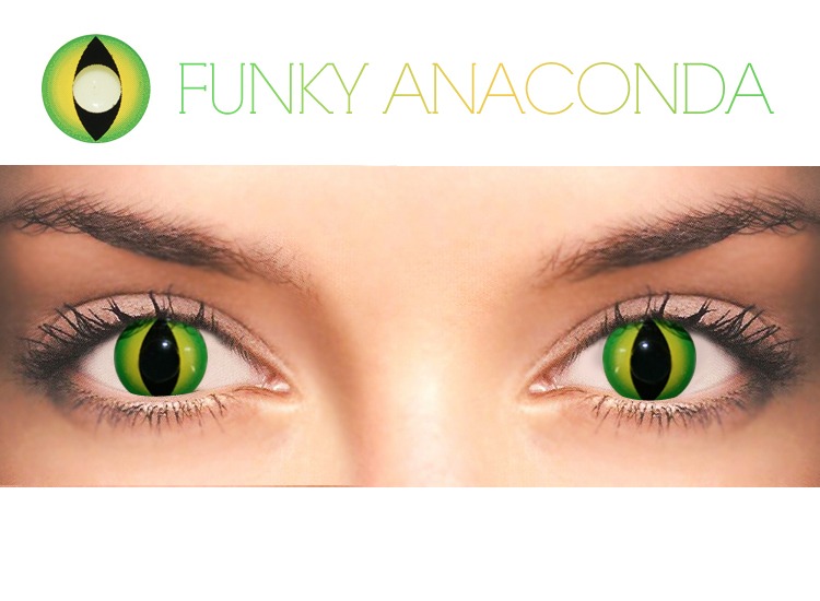 Funky Anaconda Cosplay Lenses